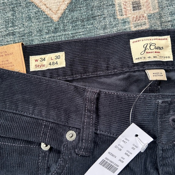 J.Crew Navy Corduroy Pants - Picture 4 of 4